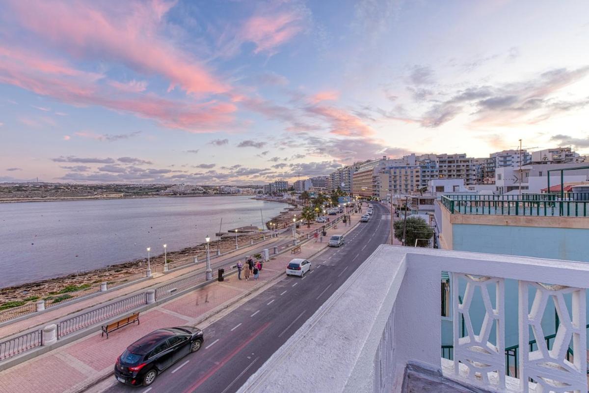 Qawra Seafront With Large Front Terrace St. Paul's Bay